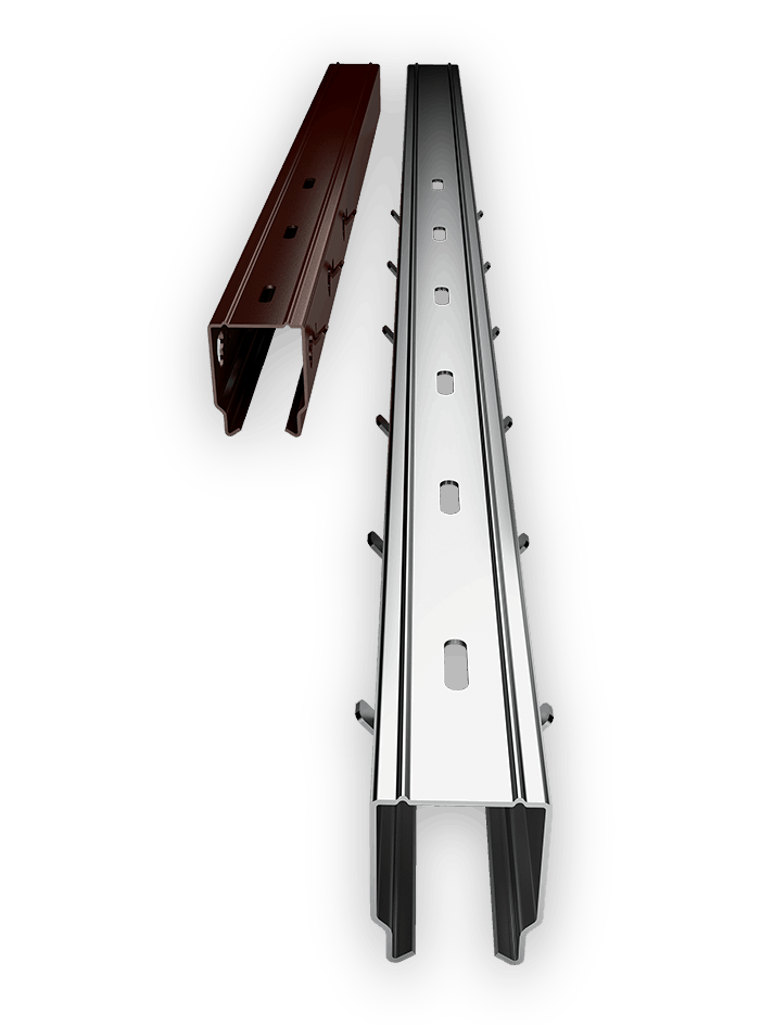 steel post